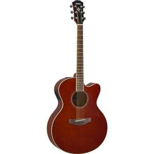 Yamaha CPX600 Root Beer Electro Acoustic Guitar